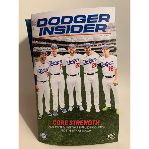 Dodgers Max Muncy Bobblehead and dodgers magazine - Picture 3 of 3